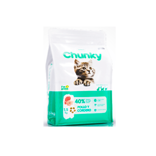 Chunky gatitos pollo