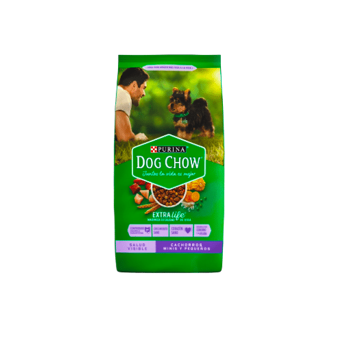 Dog chow cachorros minis y pequeños