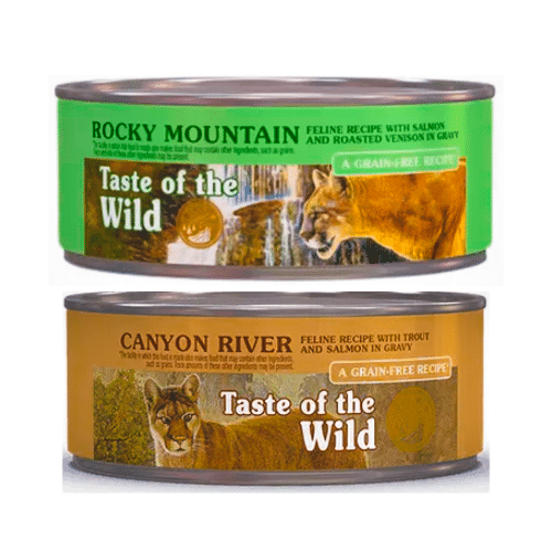 Lata taste of the wild gatos