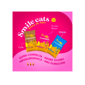 Smile cats (arena de maíz)