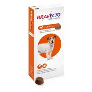 Bravecto perro naranja 4 a 10kg Bravecto